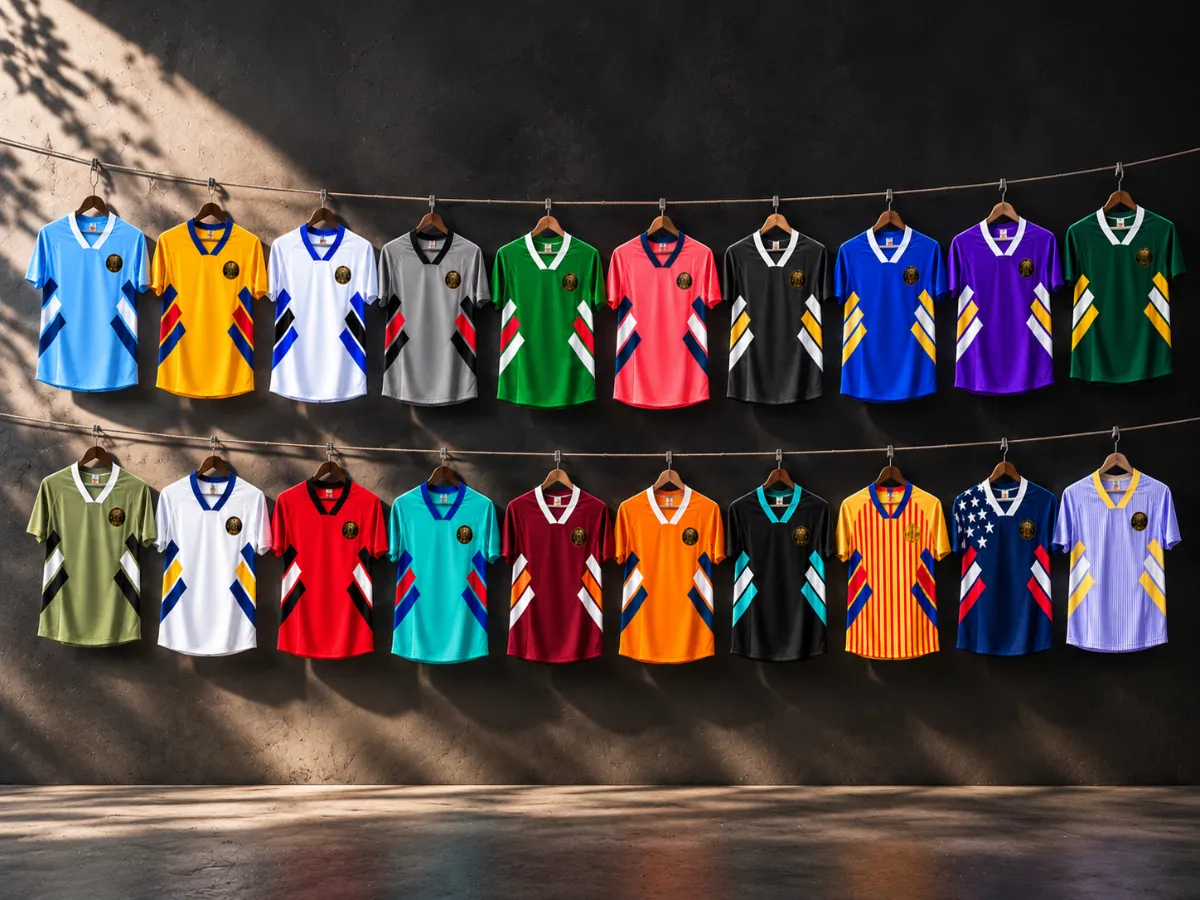 Jerseys of the teams that played at Corporate Alliance Cup 2026