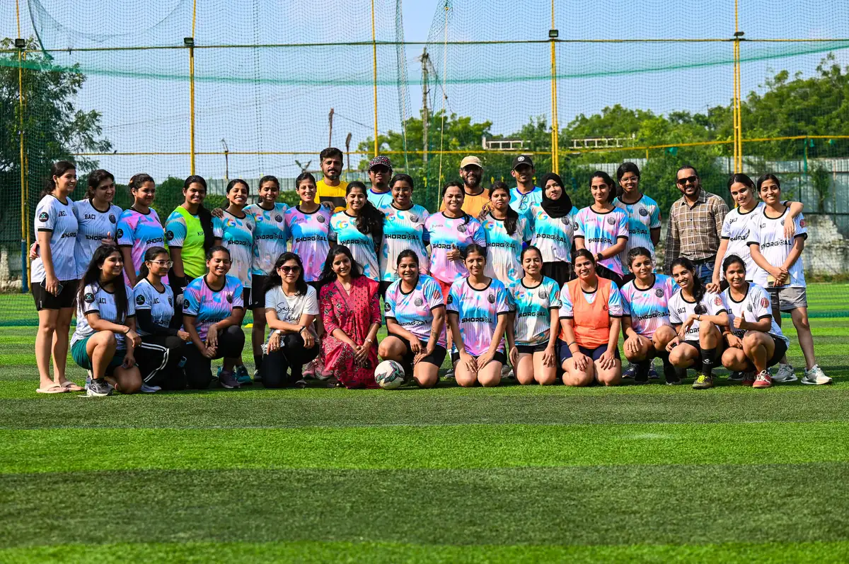Teams at the Sheer Willpower Cup, Topshot Arena, Kondapur