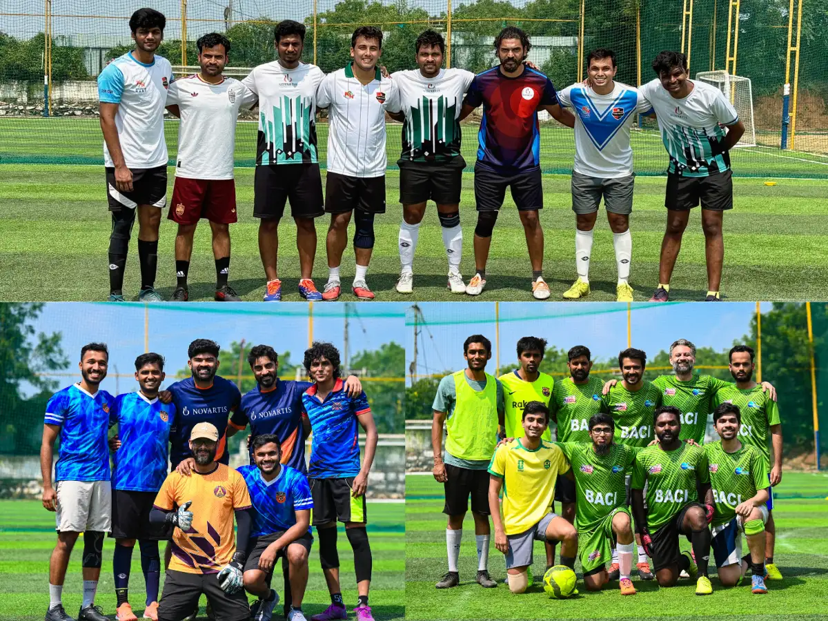 Men’s teams at the Sheer Willpower Cup